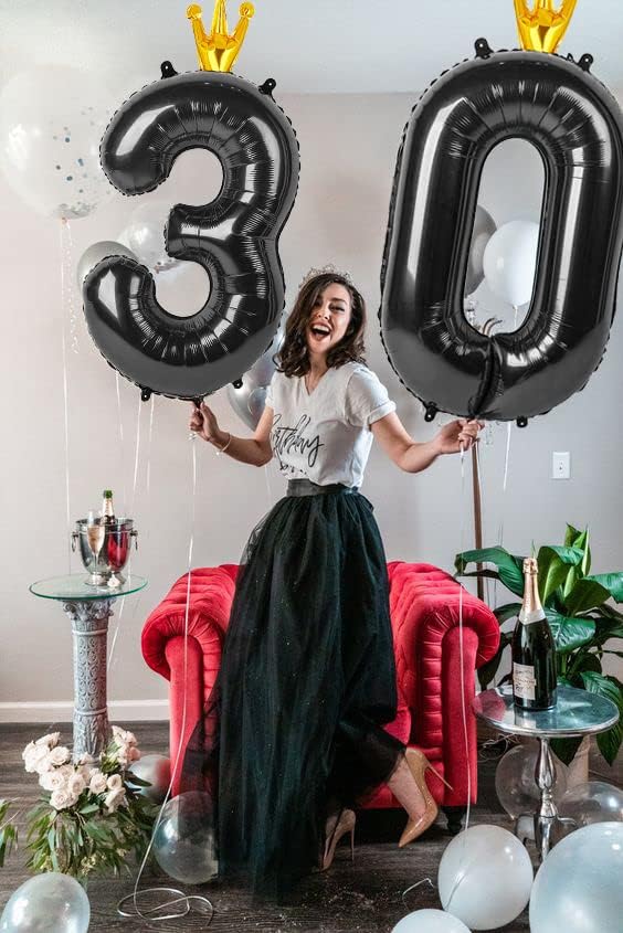 Black 3 Balloon - Image 4
