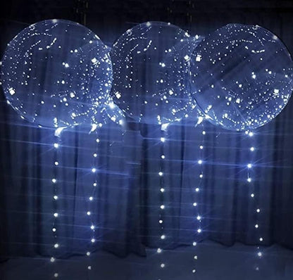 12PCS LED Balloons, christmas decorations clear transparent - Image 5