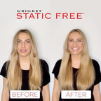 Cricket Static Free Fast Flo Vent Hair Brush - Quick Blow Drying, Easy Styling, and Tangle-Free Detangling for All Hair Types, Long, Short, Thick, Thin, Curly, Straight, and Wavy