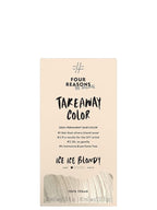 Four Reasons Original Takeaway Color - Ice Ice Blondy – 10.01 Bright Ash Blonde - Demi-Permanent Hair Color - Ammonia-Free and Fragrance-Free Hair Dye - 100% Vegan & Cruelty Free