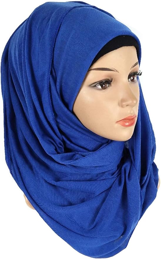 Harewom Head Wraps for Black Women Stretch Head Scarf Long African Hair Wraps Turban Headwraps Jersey Headbands