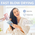 Detangling Brush, Dry and Wet Vented Detangler Hair Brush for Women and Men, Professional Paddle Curved Styling Hairbrush for Straight/Curly/Thick/Long/Wavy/Damaged Hair, Blue