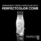 Clairol Nice'n Easy Perfect 10 Permanent Hair Dye, 5A Medium Ash Brown Hair Color, Pack of 1