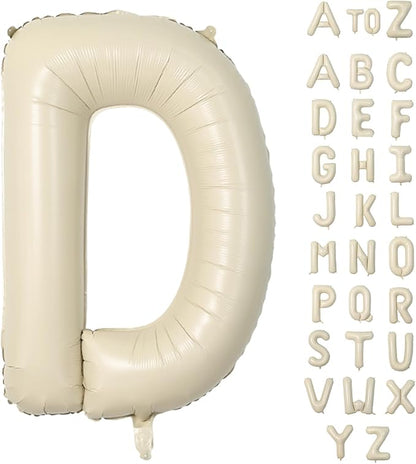 Biapian 40 Inch Giant Cream D Foil Balloons by BIAPIAN