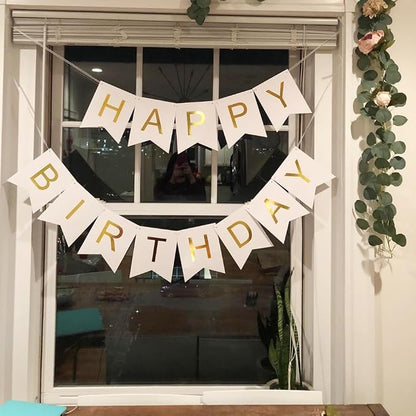 Happy Birthday Banner Birthday Party Supplies Garland Decorations Birthday - Image 8