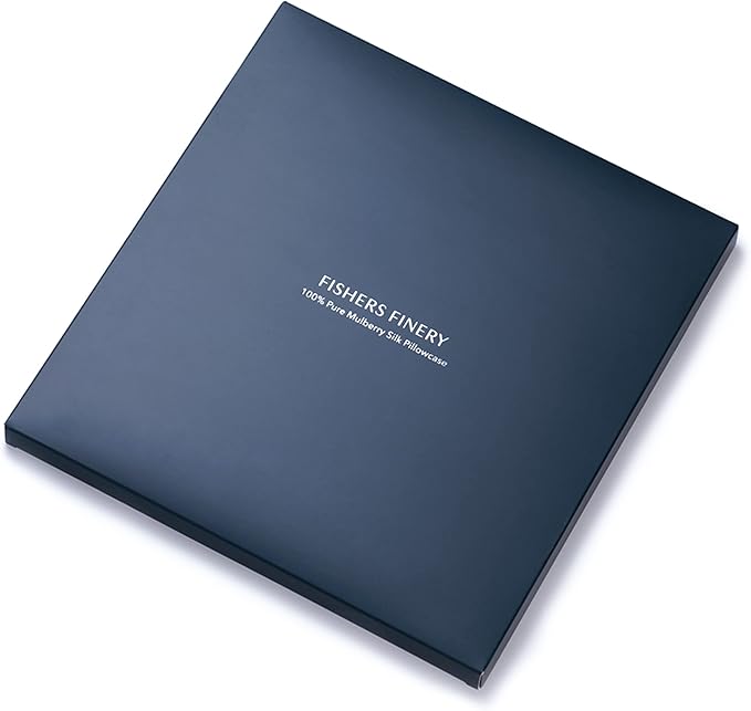 Fishers Finery 25mm 100% Pure Mulberry Silk Pillowcase Set (Taupe King 2 Pack)