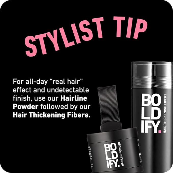 BOLDIFY Hairline Powder Color Sample Kit - Root Touch Up Hair Color for Gray Coverage - Bald Spot Concealing Hair Powder for Women & Men - 24-Hour Stain-Proof - Reds