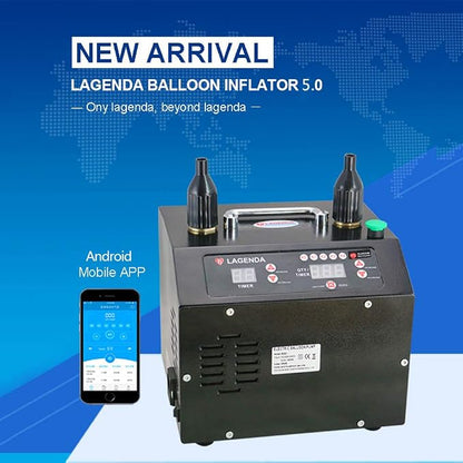 Lagenda B322 V5.0 Electric Balloon Pump Dual Nozzle Digital Electric Air - Image 3