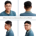 H&Bwig Men Short Toppers Hairpiece Hair Extensions (Natural Black) for Covering White Loss Hair Toupee