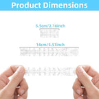 500 PCS Disposable Ear Covers for Shower, Clear Plastic Ear Shower Caps, Waterproof Ear Protectors for Hair Dye
