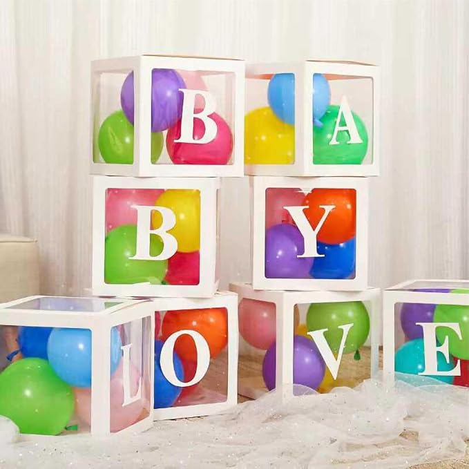8 Pack Transparent Balloon Boxes - Image 7