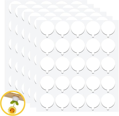 150pcs Double Sided Sticky dots -Easy to Peel Clear Double Sided Mounting Putty by ZIOGAJINE
