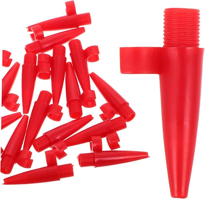 TOYANDONA 20pcs Plastic Air Pump Nozzles by TOYANDONA