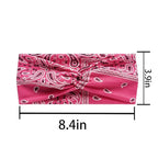 Soft skin-friendly anti-sweat anti-slip bandanna headband for women (G-6)