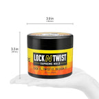 AllDay Locks Lock N Twist (10 oz) | Supreme Hold, No Frizz or Flaking | Hydrating, Nourishing Locking Gel | Grape & Avocado-Infused | Lock & Twist Braids, Locks, Twists, Cornrows | 10 oz