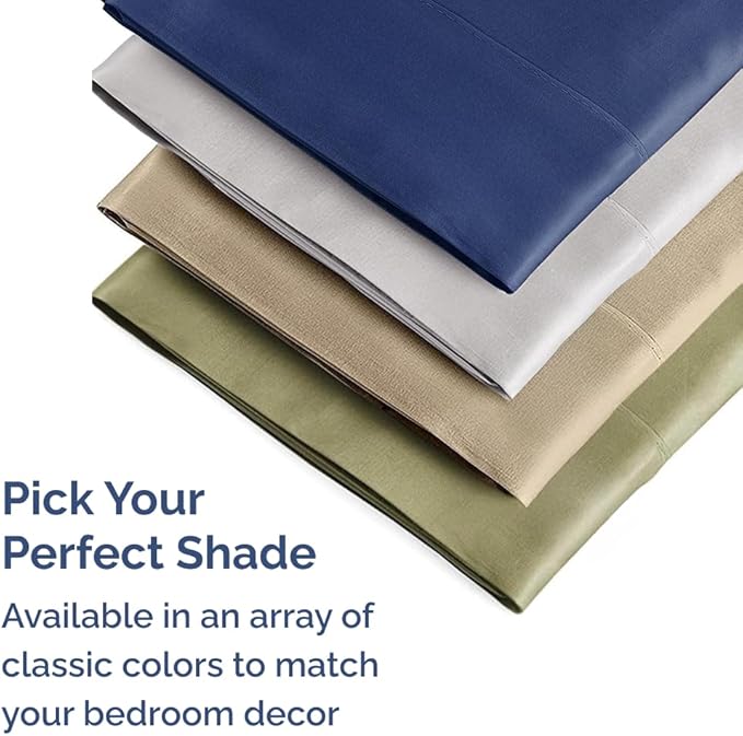 Queen Pillow Cases - 4 Pack - Super Soft Pillowcase Covers - Envelope Enclosure - Hotel Quality Pillow Protectors - Wrinkle Free, Fade & Stain Resistant - Machine Washable - 20" x 30" (Antique White)