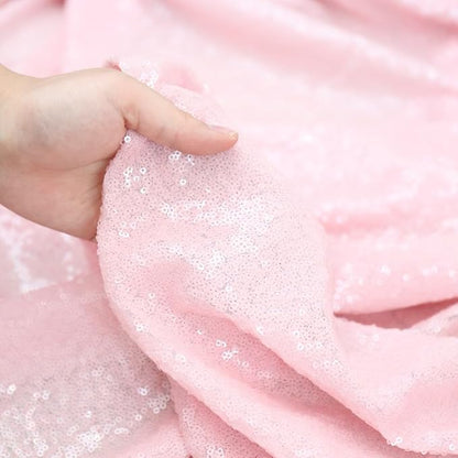Poise3EHome Pink Sequin Backdrop, 8FT x 10FT Sequin Photography Backdrop Curtain - Image 4