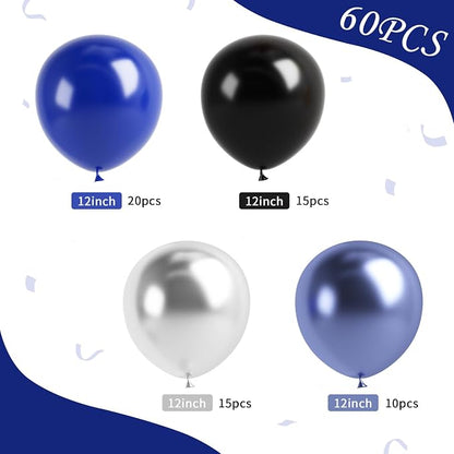 Dark Blue and Black Balloon - Image 2