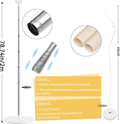 2 Sets Adjustable Balloon Column Stand Kit - Image 3