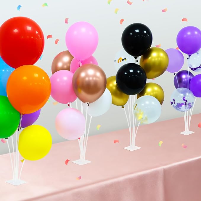 Balloon Stand Kit, 6 Pack Table & Floor Balloon Arch Stands - Image 3