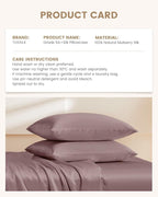 THXSILK Mulberry Silk Pillowcase for Hair and Skin with Hidden Zipper, Ultra-Soft Pure Mulberry Silk, Natural Silk Pillowcase Pillow Cover (20inch x 40inch, California King Size, Purple, 1pc)