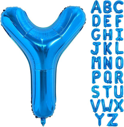 TONIFUL 40 Inch Large Blue Letter Y Foil Balloons Alphabet Balloons | Giant by TONIFUL