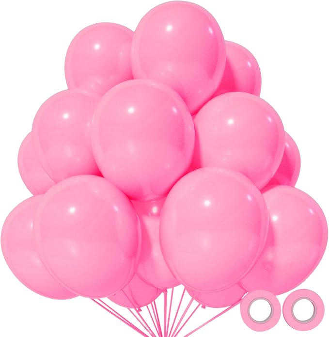 Pink Balloon 110pcs by KUULBELAballoons