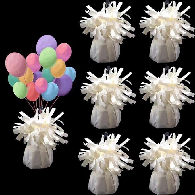 balloon weights are perfect for parties, weddings. Each pack includes 6PCS by Unknown