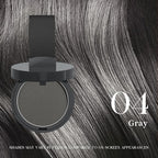 Maycheer Hairline Powder for Women - Hair Rich Shading Powder, 30 Colors Magic Root Cover Up (Gray 04)