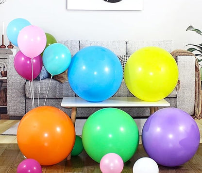 18 Inch Light Blue Balloons, Baby Shower, Birthday Party and Event Decoration - Image 5