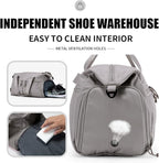 Weekender Duffel Bag with Shoe Compartment And Wet Pocket-Luggage Everyday Overnight Bag for Men and Women Travel-Carry On Gym Bag