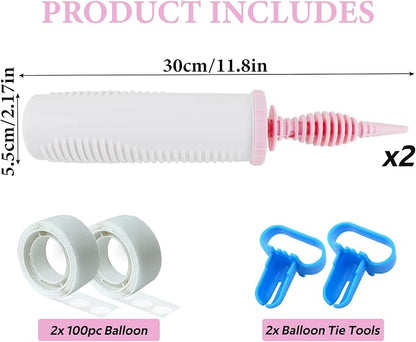 Balloon Pump Hand, Two-Way Dual Action, High Efficiency Manual Balloon Pump - Image 3