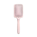 L'ANGE HAIR Detangling Paddle Brush | Gentle Nylon Bristles for Wet & Dry Hair | Smooth Detangling & Scalp Massage | Lightweight, Non-Slip Handle | Works for All Hair Types (Blush)