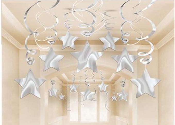 Party Swirl Decorations, Hanging Swirl by AimtoHome