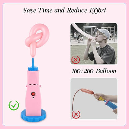 Balloon Pump Electric Air Pump for Long Balloon Inflator Blower Machine for - Image 4