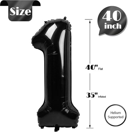 Black 1 Balloon - Image 5