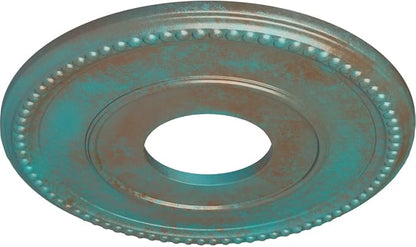 Ekena Millwork Bradford Ceiling Medallion, Copper Green Patina - Image 2