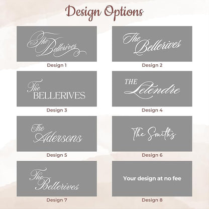 Personalized Sheer Tulle Wedding Welcome Sign Banner - Image 7