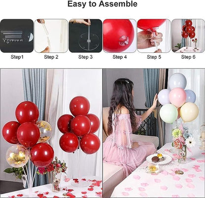 Balloon Stand Kit for Party and Wedding Decorations Celebrations 4 Sets Balloon - Image 4