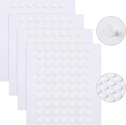 JANYUN 6 mm Sticky Dots, Heavy Duty No Trace Poster Adhesive Mounting Tape by JANYUN