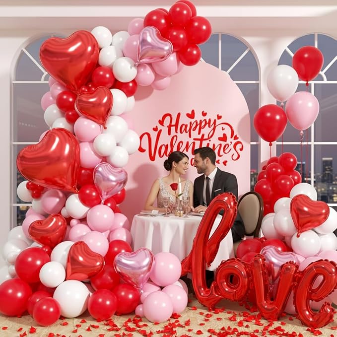 Valentines Day Balloons Garland Arch Kit - Image 7