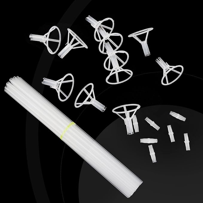 RUBFAC 20pcs Balloon Sticks - Image 7