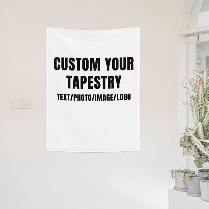 Personalized Tapestry Custom Tapestry Upload Images Banners and Signs Customize - Image 3