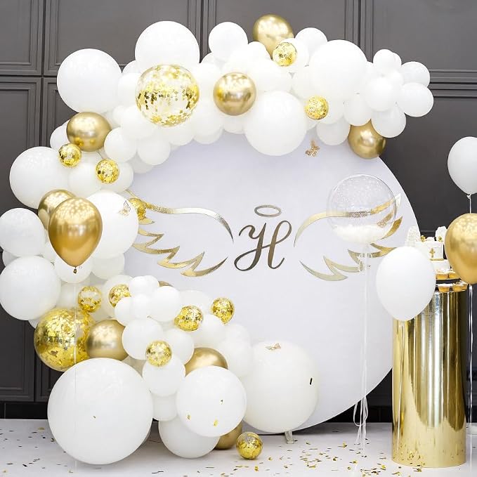 RUBFAC White Balloons 120pcs 12 Inch, 2026 International Football Game Decor - Image 4