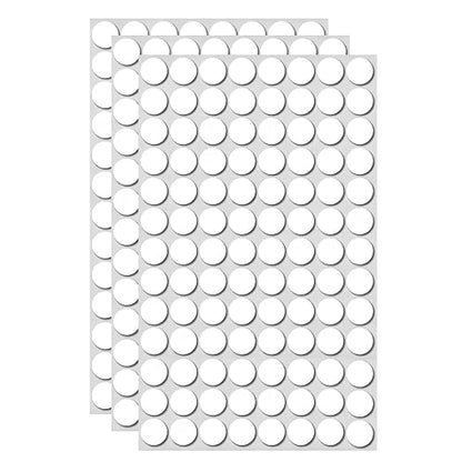 Glue Dots Double Sided 300 PCS, 0.79 Inch Clear Sticky Tack, Transparent by Duccinp