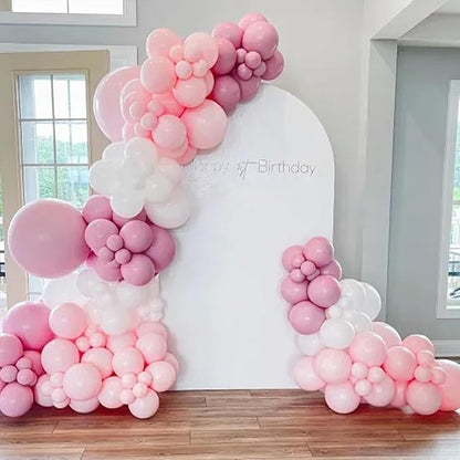 Awenztech Light Pink Balloons 12 inch, Pastel Pink Latex Balloon 50pcs Party - Image 7