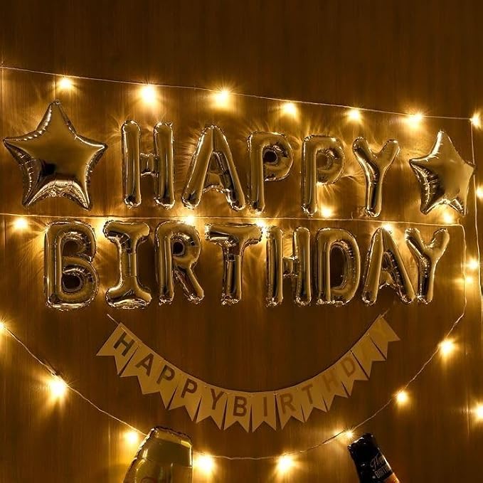 52 Pcs 16 Inch Gold Letter Foil Balloons, 2 Sets of A-Z, Mylar Metallic - Image 7
