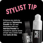 BOLDIFY Hair Texture Powder and Volumizer - Styling for Thinning Hair - Volumizing Powder for Women & Men - Travel Size