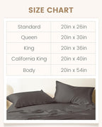 THXSILK Set of 2 Mulberry Silk Pillowcases, 100% Pure Mulberry Silk, 19 Momme 6A+ Grade, Silk Pillowcase for Hair and Skin, King Size Pillow Case with Hidden Zipper, Dark Grey