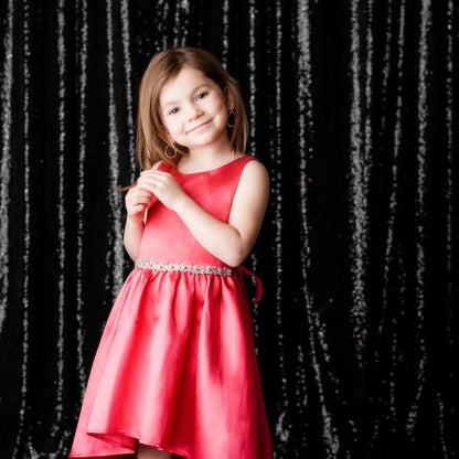 Eternal Beauty Black 3mm Sequin Backdrop 6x8 Ft - Image 4